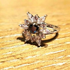 Rainbow topaz size 7 ring